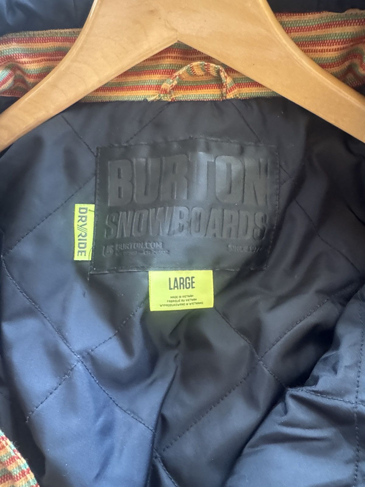 Burton Burton Snowboard Jacket Size US L / EU 52-54 / 3 - 3 Thumbnail