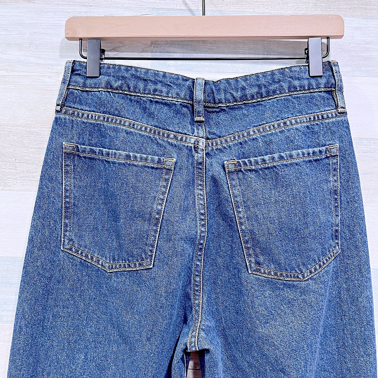 Club Monaco Club Monaco Cuffed Ankle High Rise Jeans Blue Womens 26 Size 26" / US 2 / IT 38 - 5 Thumbnail