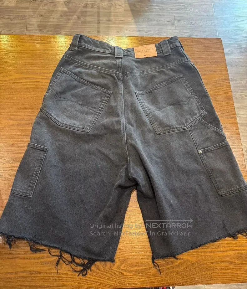 Balenciaga Balenciaga Carhartt Denim Shorts. Size US 34 / EU 50 - 2 Thumbnail