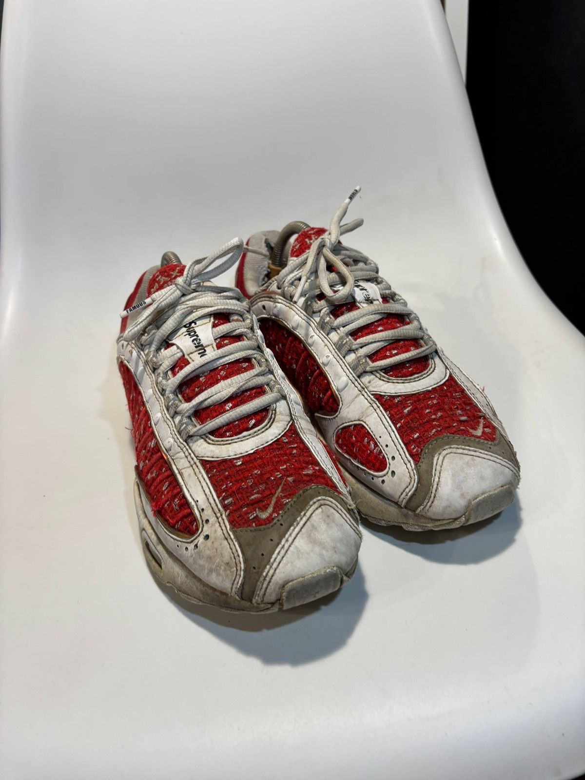 Nike × Supreme Nike Air Max Tailwind Supreme Size:42 (Poor condition) Size US 8.5 / EU 41-42 - 6 Thumbnail