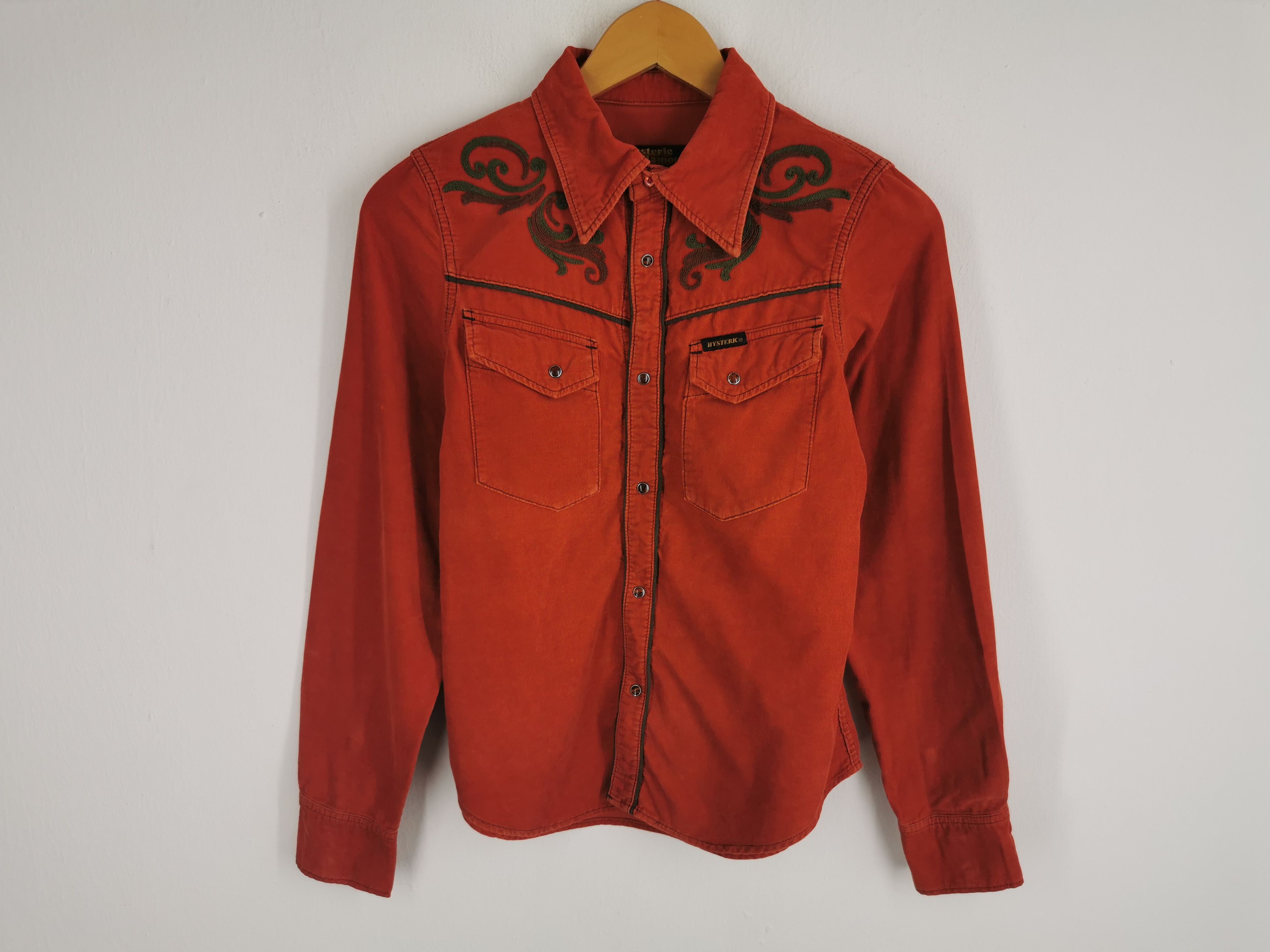 Hysteric Glamour Vintage 90's Hysteric Glamour Corduroy Button Made In Japan Size S / US 4 / IT 40 - 2 Thumbnail