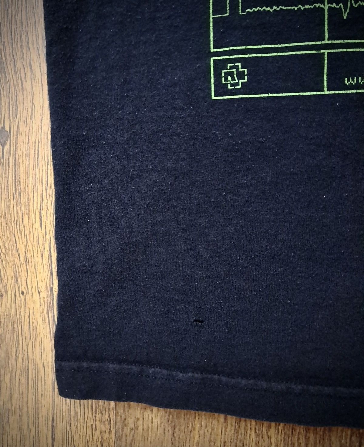 Band Tees × Vintage RAMMSTEIN x Tour Tee 2001 Size US L / EU 52-54 / 3 - 5 Thumbnail