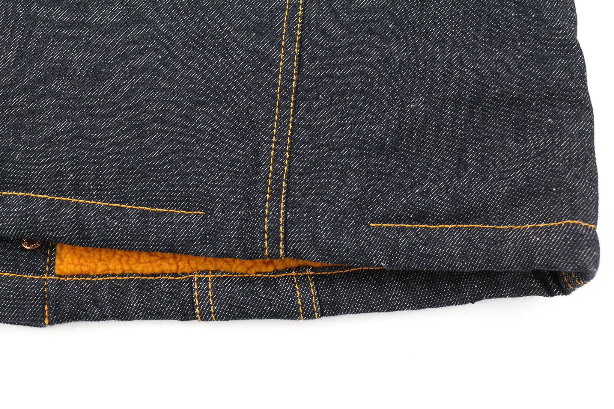 Nudie Jeans HELMUT M Blue Sherpa Lined Long Sleeve Denim Jacket 80812 Size US M / EU 48-50 / 2 - 8 Thumbnail