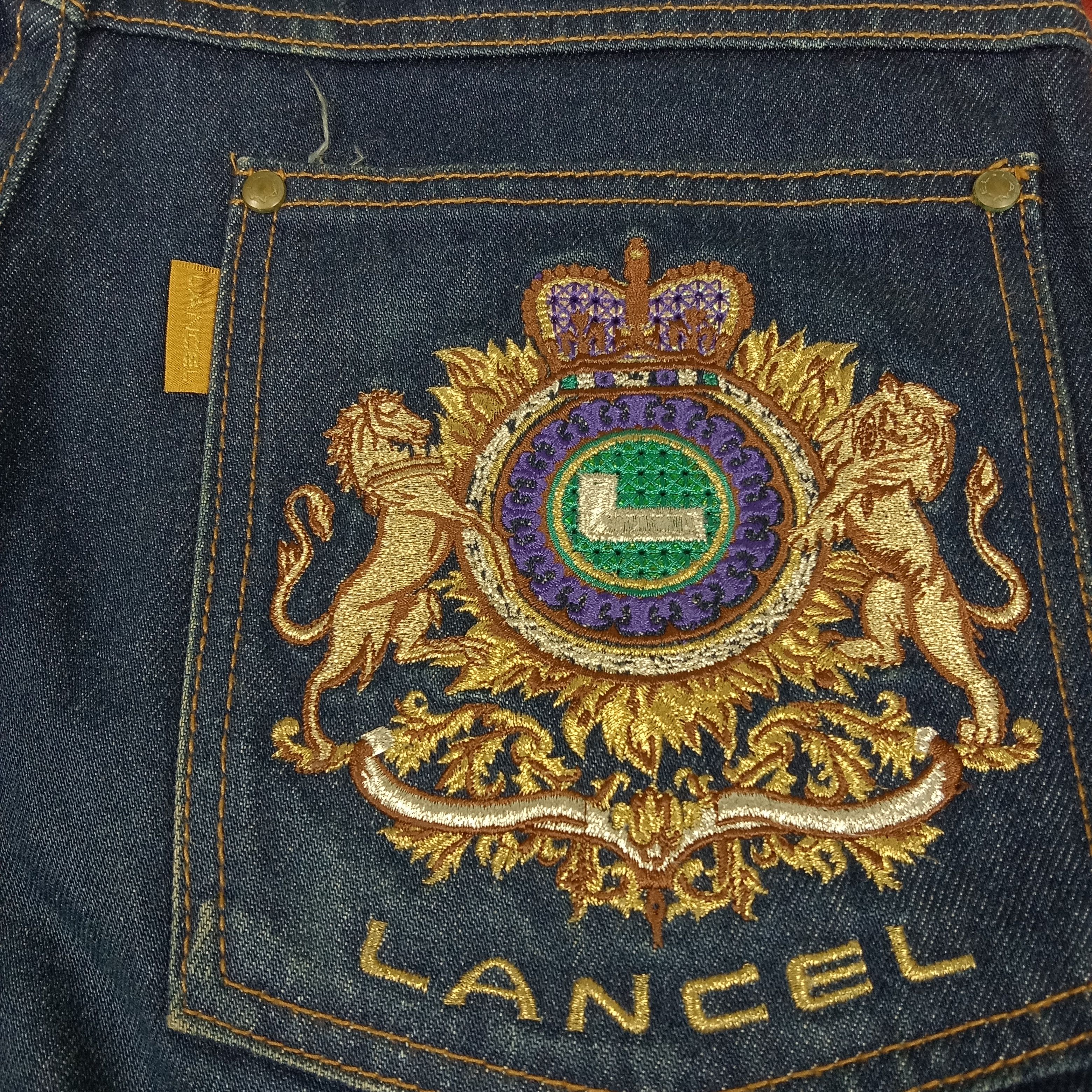 Lancel × Vintage Lancel Luxury Fashion Style Nice Design Jeans Size US 29 - 16 Thumbnail
