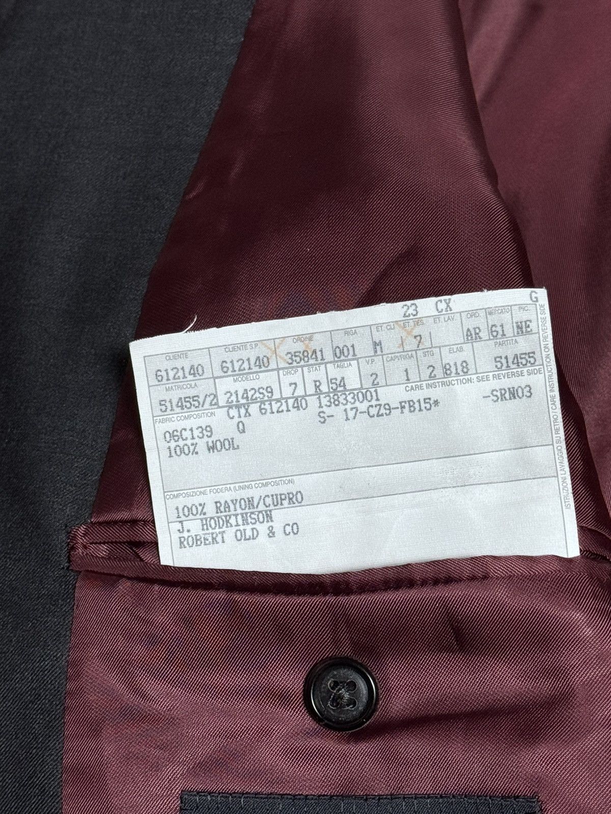 Ermenegildo Zegna Ermenegildo Zegna Su Misura Milmil Suit Jacket size 54 Size 54R - 5 Thumbnail