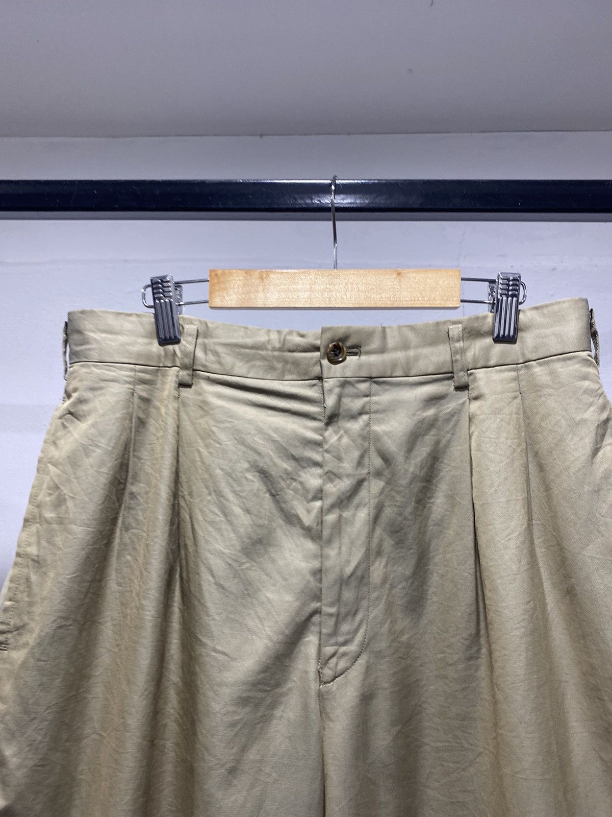 Comme des Garcons Homme Rare☠️ 1980 CDG HOMME Pleated Trousers Pants Designer Japan Size US 31 - 9 Thumbnail