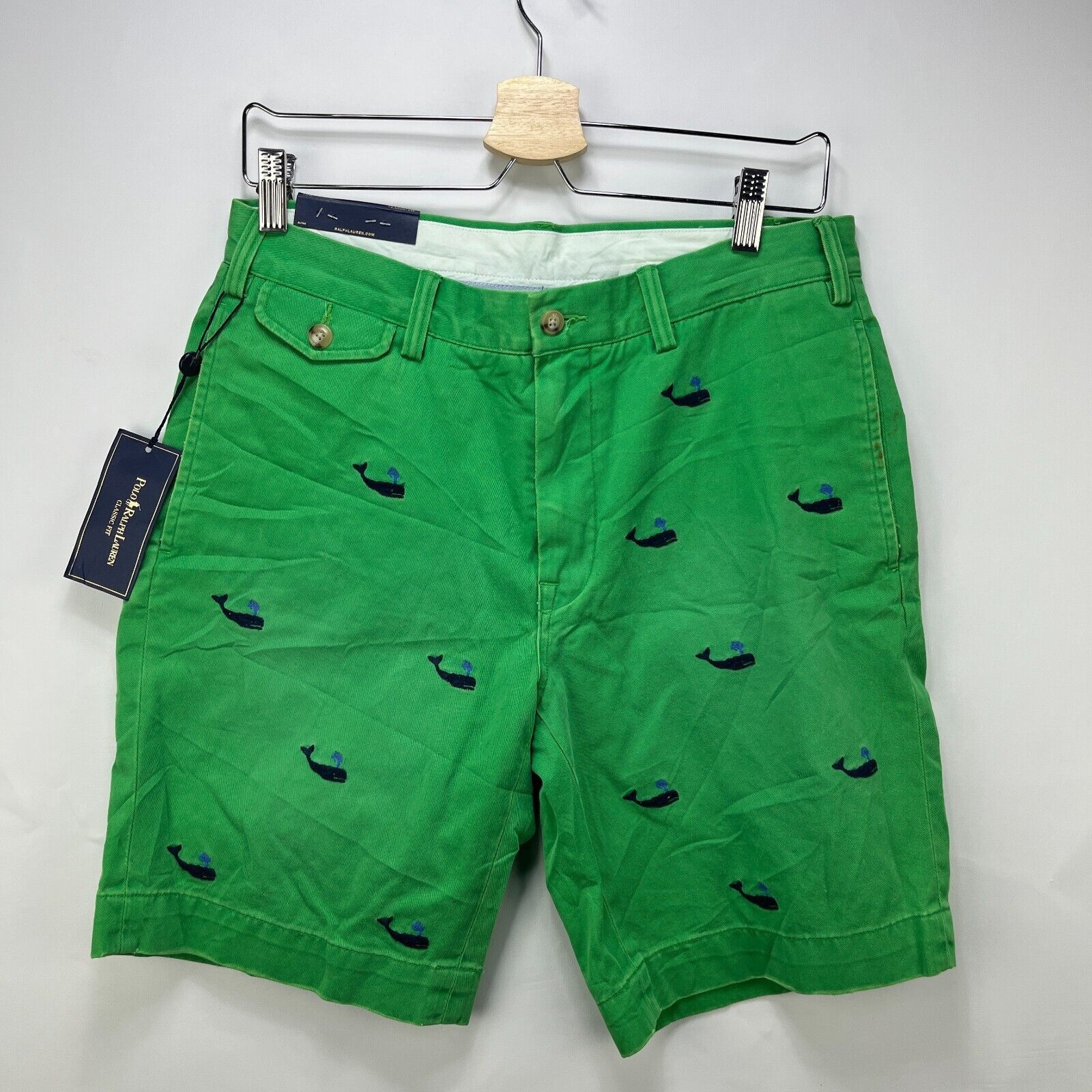 Polo Ralph Lauren × Vintage Vintage Polo Ralph Lauren Shorts New with Tags 32 All over Size US 32 / EU 48 - 1 Thumbnail