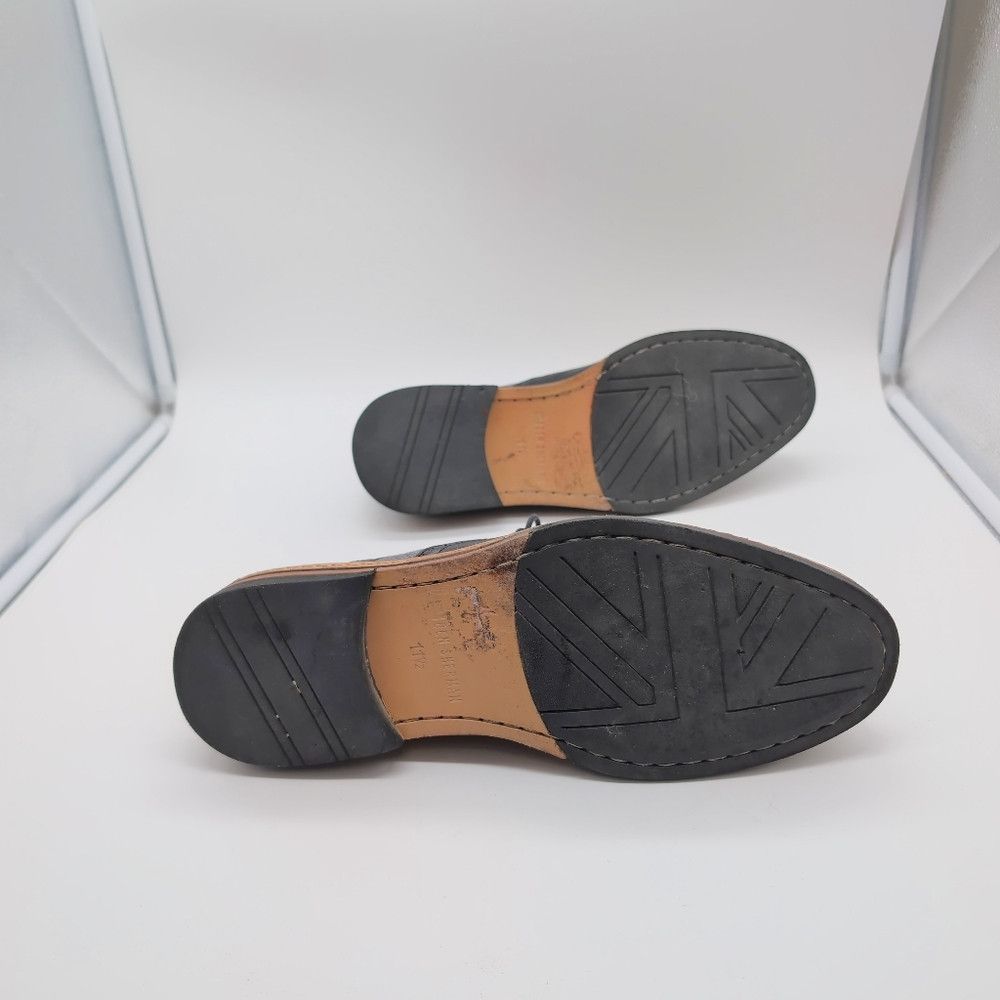 Ben Sherman Ben Sherman Black/Gray sz 11.5 Oxfords Leather Wingtip Desi Size US 11.5 / EU 44-45 - 6 Thumbnail