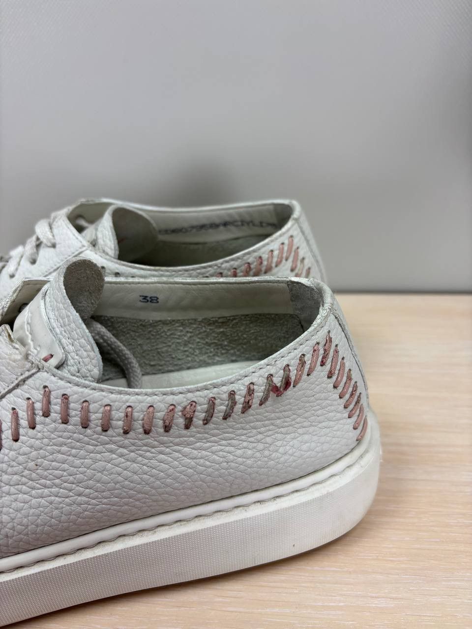 Designer × Santoni Womens sneakers Santoni Size 38 Color White Size US 8 / IT 38 - 7 Thumbnail