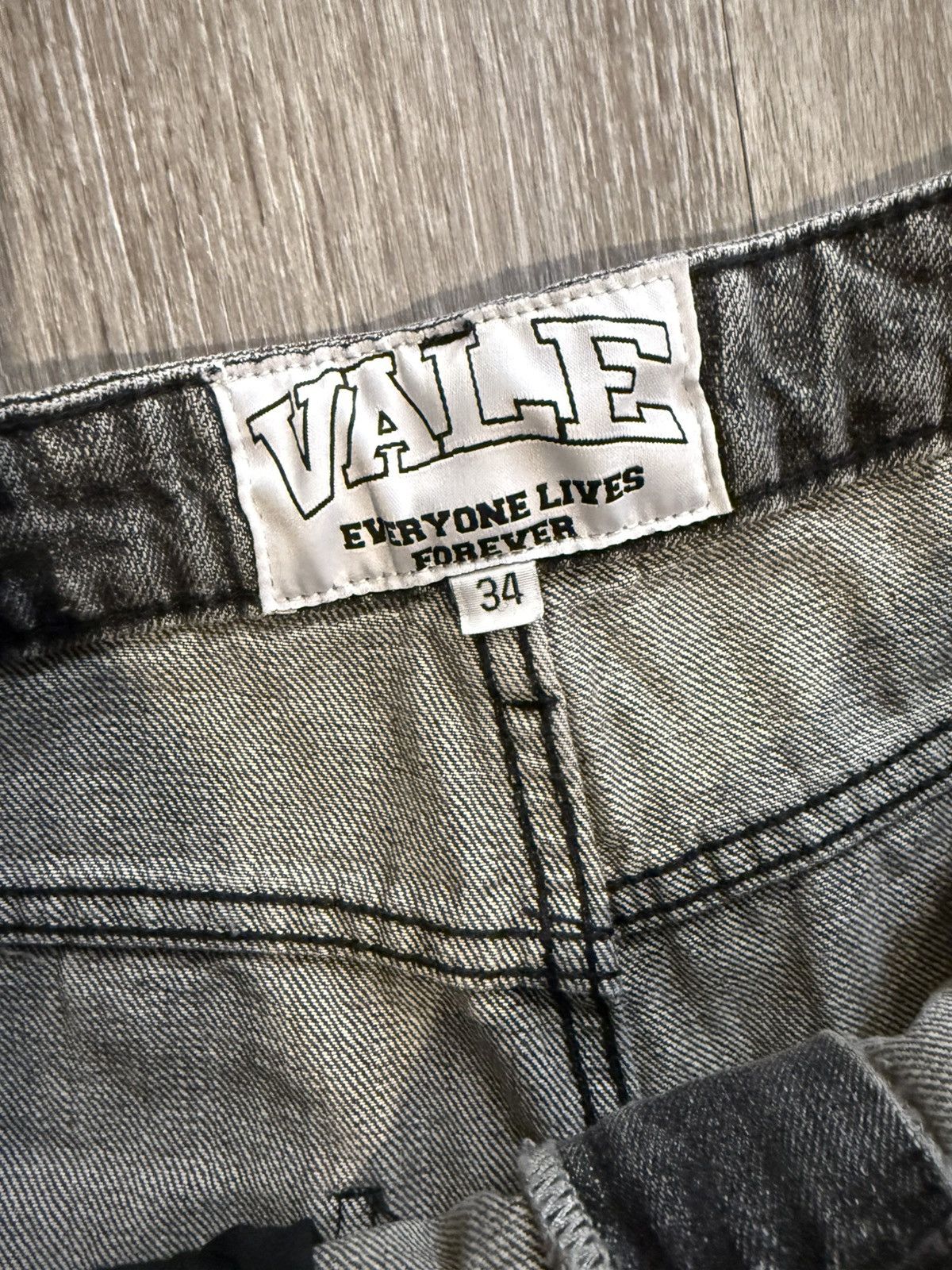 Vale Kurt Distressed Denim Size US 34 / EU 50 - 7 Thumbnail