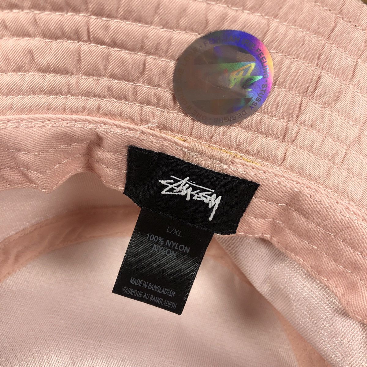 Stussy × Vintage Stussy Reflective Tape Bucket Size ONE SIZE - 3 Thumbnail