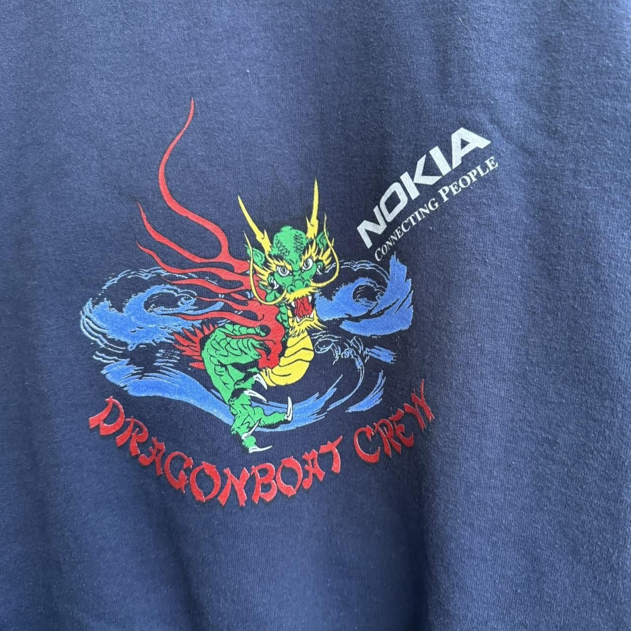 Vintage Nokia Vintage 90s Screen Stars Sweatshirt Size US L / EU 52-54 / 3 - 5 Thumbnail