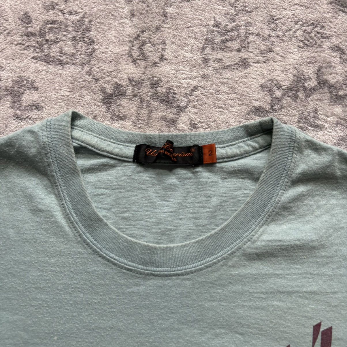 Undercover Undercover SS06 “T” Chuuut! Graphic T-Shirt Blue | Size 2 Size US M / EU 48-50 / 2 - 3 Thumbnail