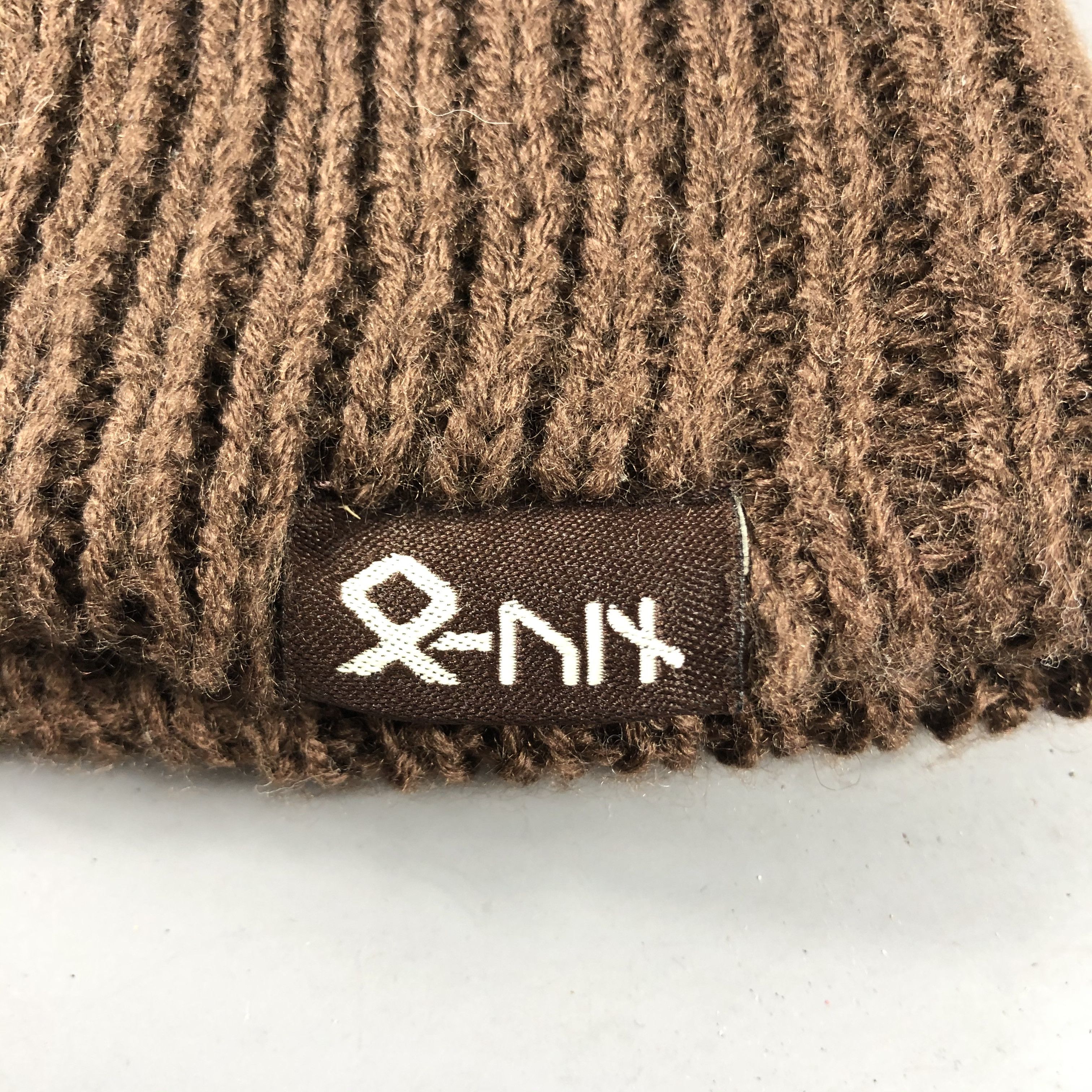 Vintage Unknown Stripe Knit Beanie Snow Hat Snow Cap -D808 Size ONE SIZE - 6 Thumbnail