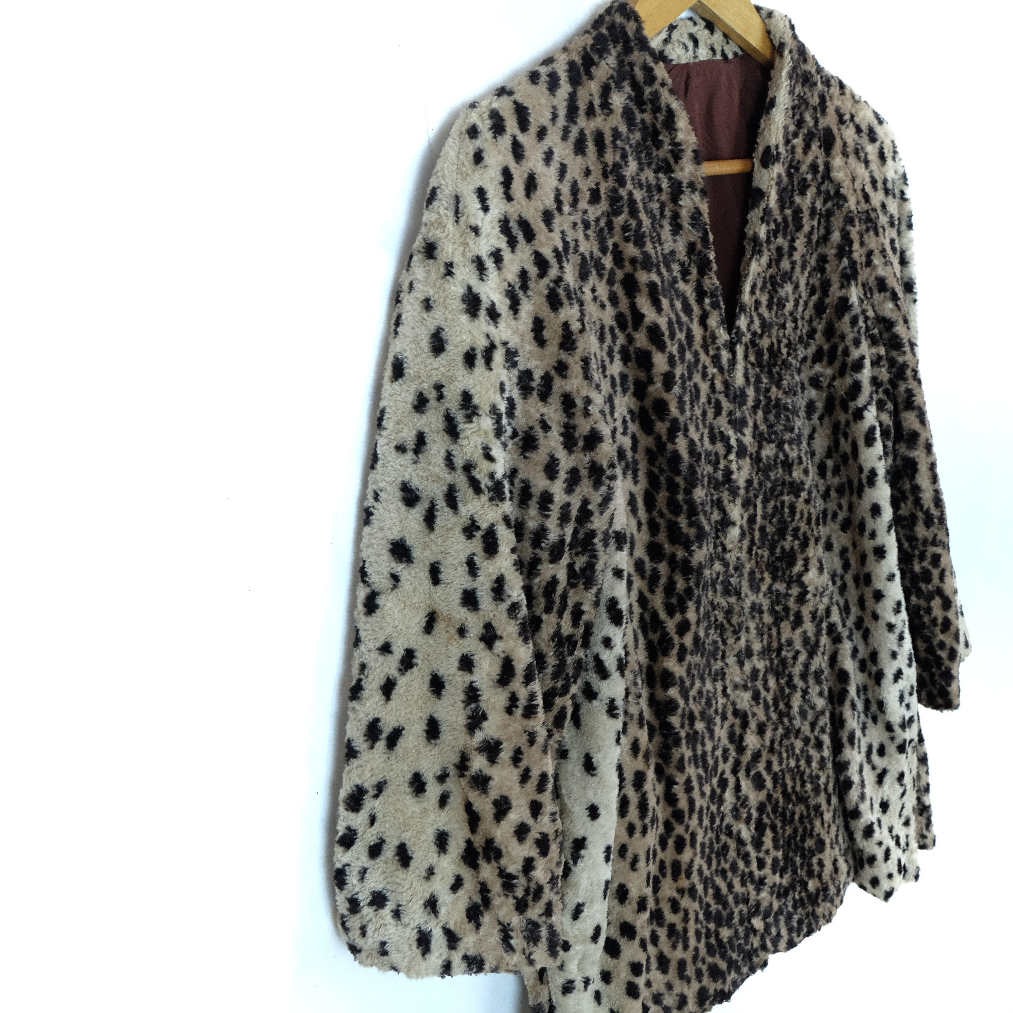 Japanese Brand Vintage Japan Tiger Faux Fur Style Jacket Size S / US 4 / IT 40 - 5 Thumbnail