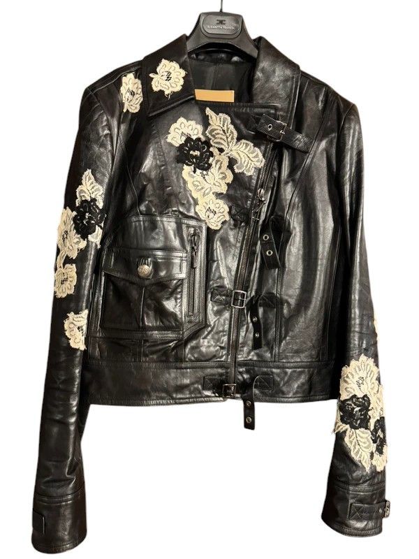 F/W 2003 LEATHER BIKER JACKET