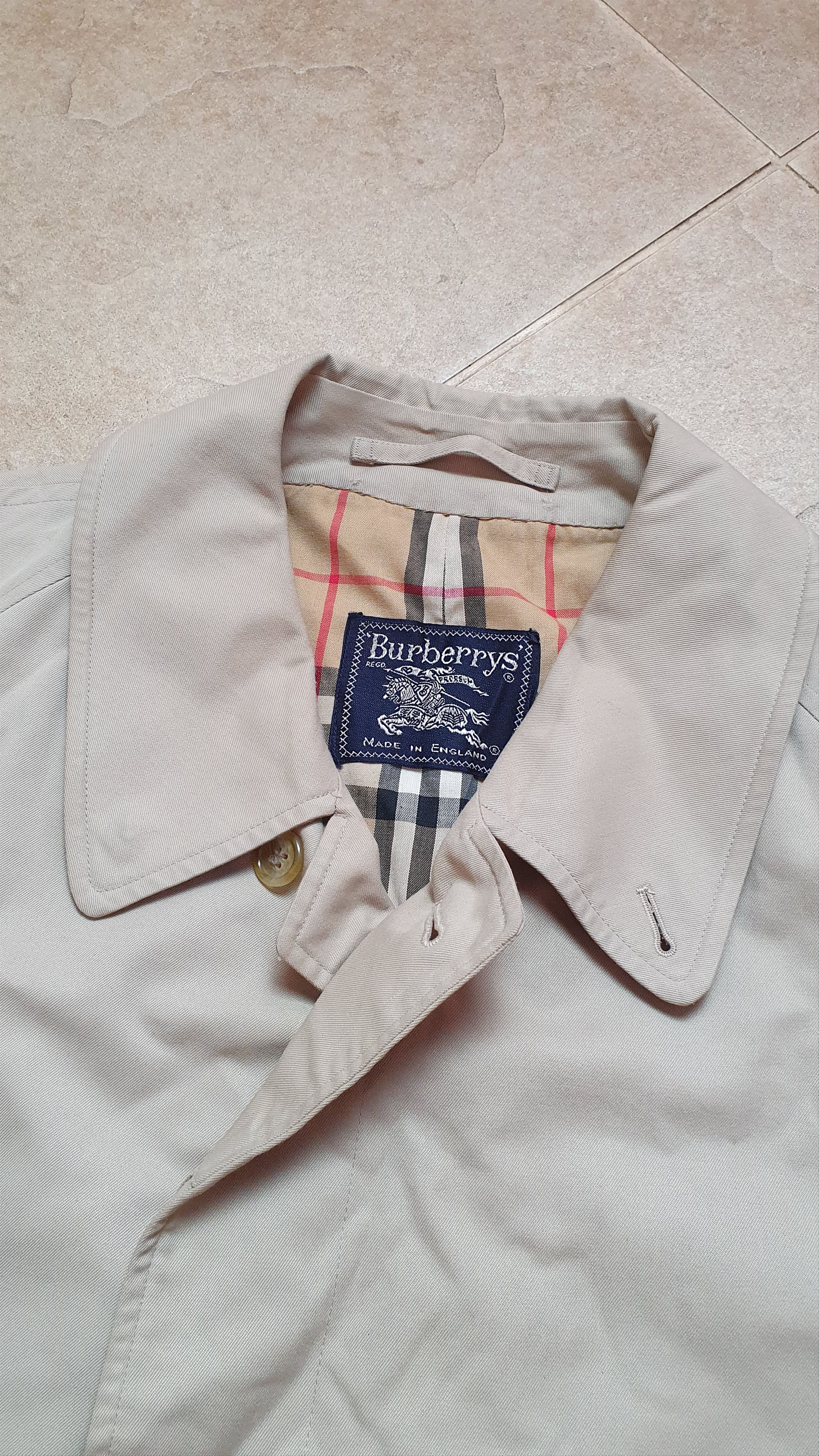 Burberry Vintage BURBERRY TRENCH COAT Classic Size 50 coat raincoat Size US M / EU 48-50 / 2 - 13 Thumbnail