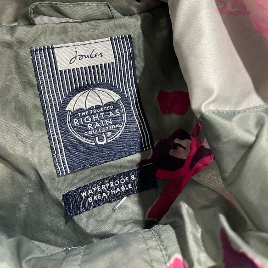 Other Joules Go Lightly Waterproof Packable Rain Jacket Size US 6 Size M / US 6-8 / IT 42-44 - 6 Thumbnail