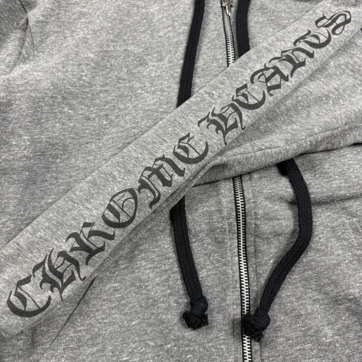 Chrome Hearts Chrome Hearts T-Bar F*** You Zip-Up Hoodie Heather Grey Size US S / EU 44-46 / 1 - 5 Thumbnail