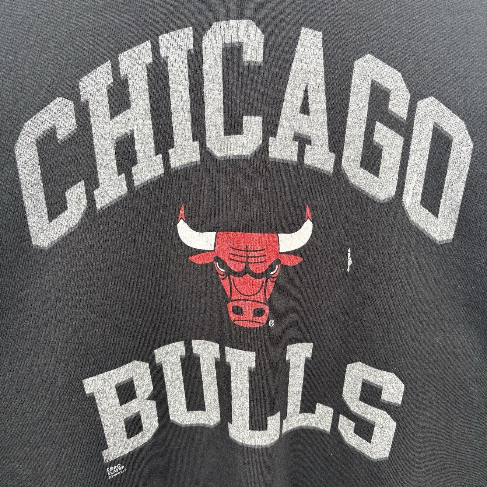 Pro Player Vintage 90’s NBA Chicago Bulls “Black” Crewneck Size XL Size US XL / EU 56 / 4 - 2 Thumbnail