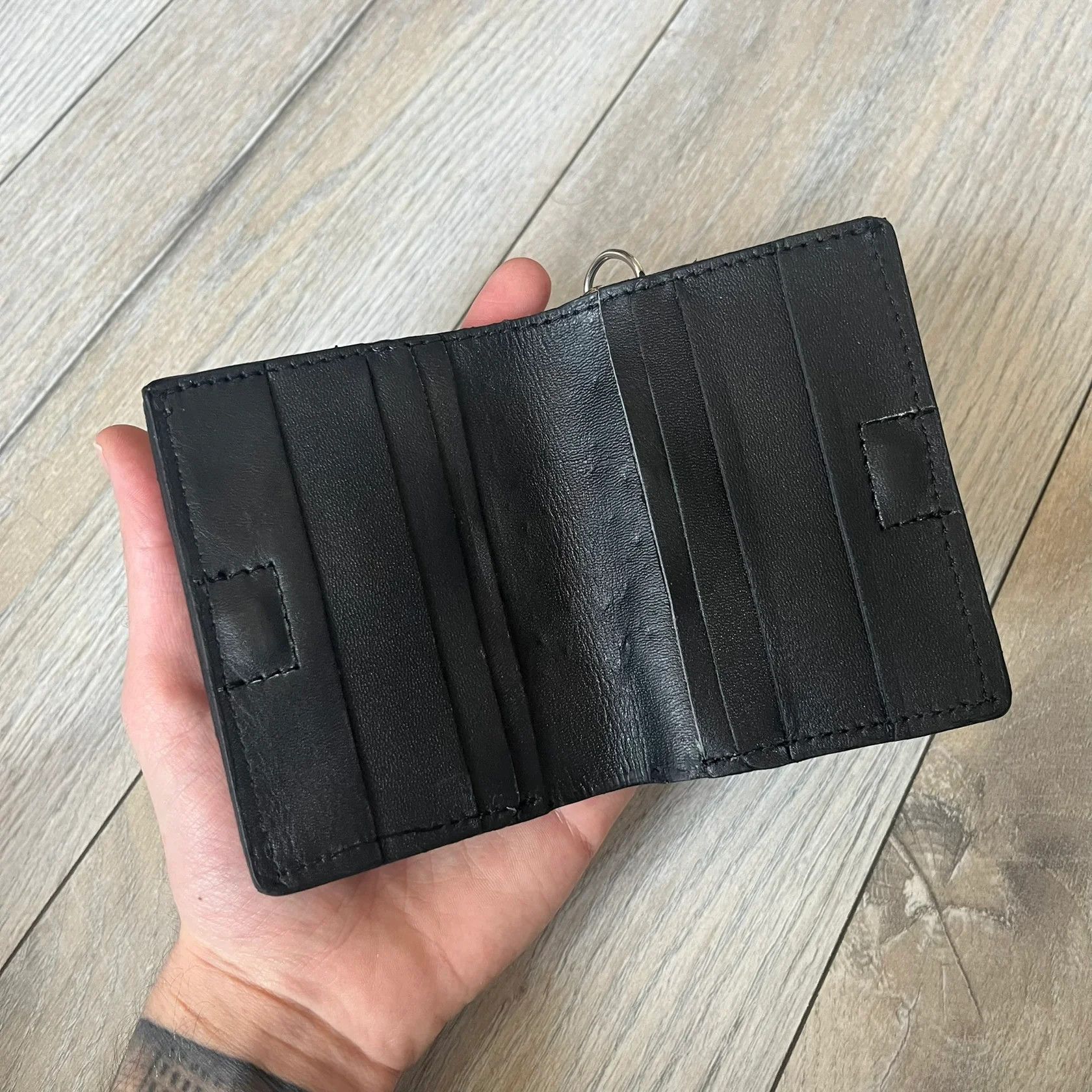 Other Slawn Leather Chain Man Wallet Size ONE SIZE - 4 Thumbnail