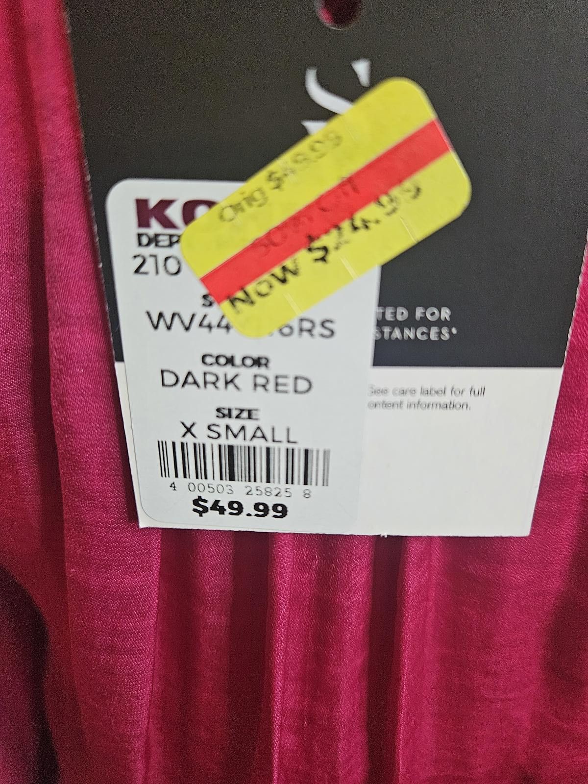 Designer Nwt Vera Women's Pleated Fusia Dress with Belt H117 Size XS / US 0-2 / IT 36-38 - 11 Thumbnail