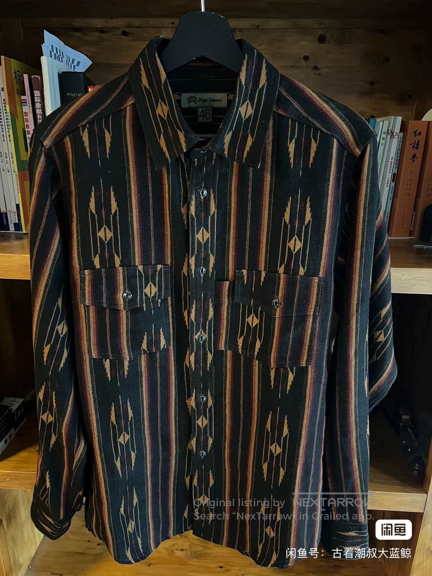 Nigel Cabourn Navajo Shirt by Nigel Cabourn. Size US L / EU 52-54 / 3 - 6 Thumbnail