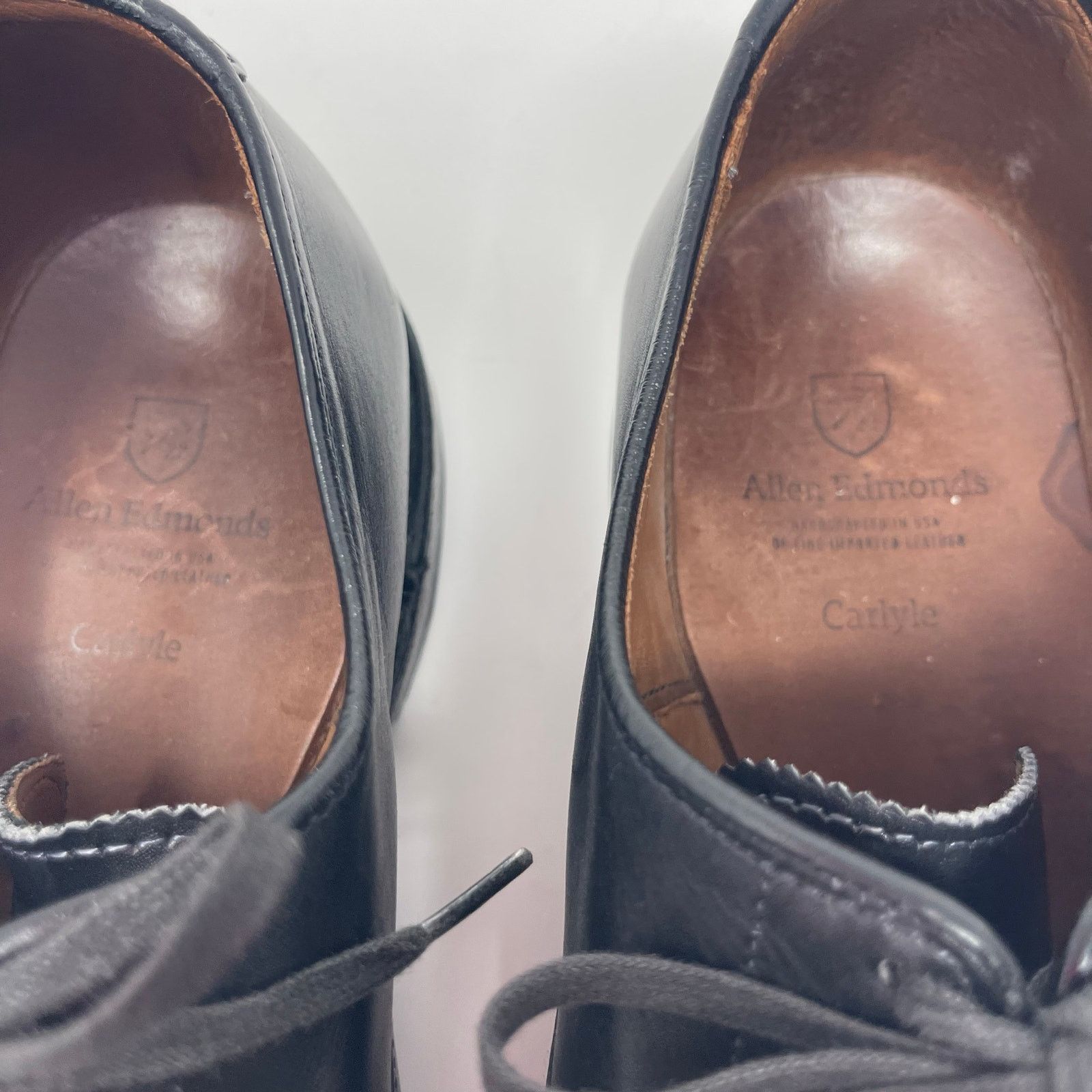 Allen Edmonds Allen Edmonds Carlyle Plain Toe Oxford shoes black leather Size US 9.5 / EU 42-43 - 5 Thumbnail