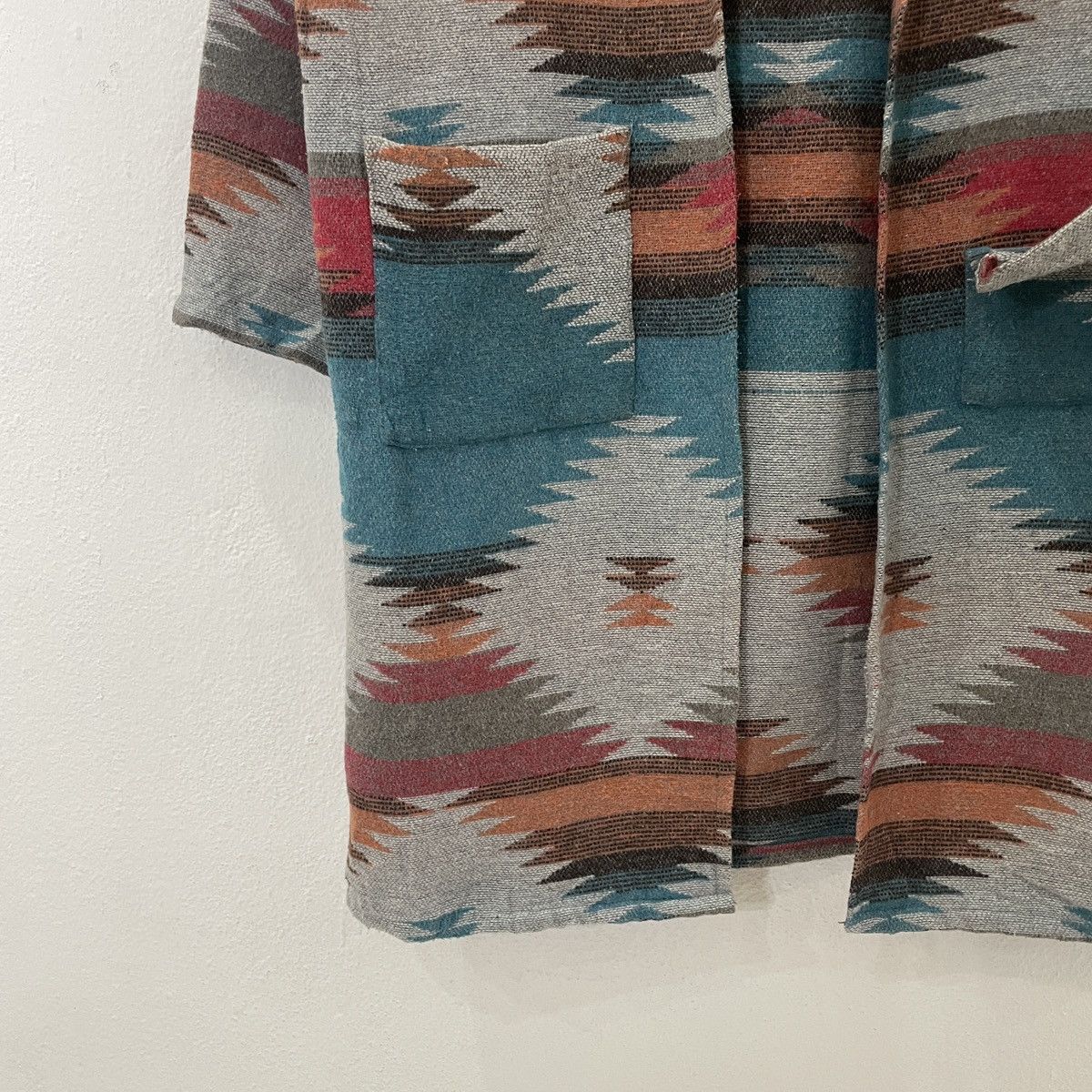Chicos Vintage Radarista Aztex Navajo Long Cardingan Size US M / EU 48-50 / 2 - 3 Thumbnail