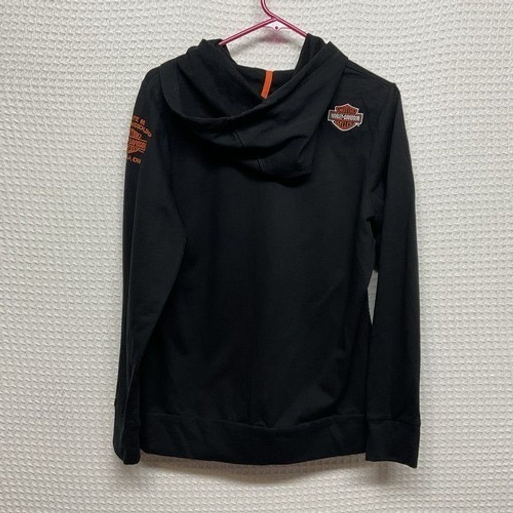 Harley Davidson Harley-Davidson FullZip Fleece Biker Hoodie Jacket Women M Size M / US 6-8 / IT 42-44 - 7 Thumbnail