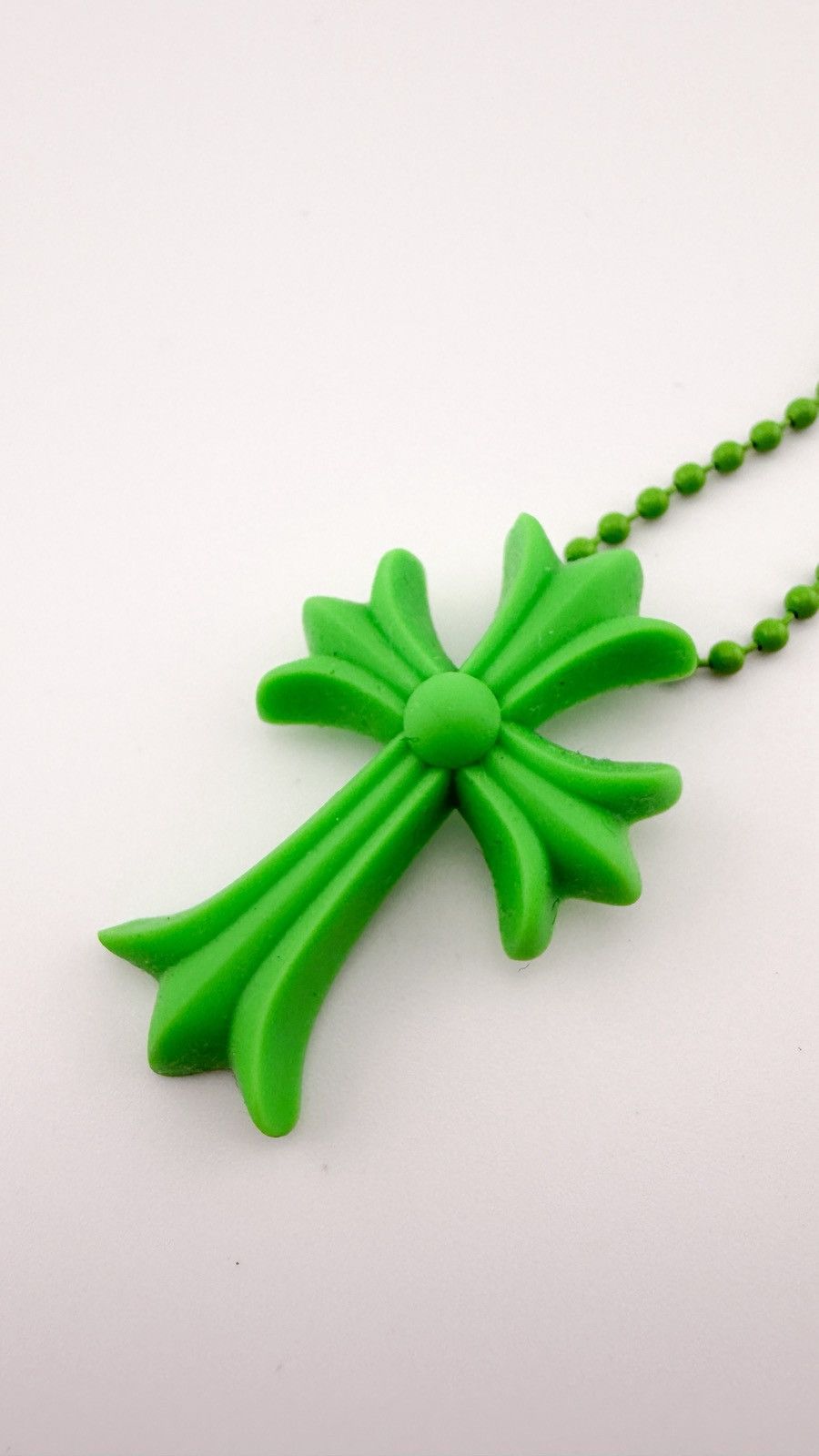 Chrome Hearts RARE! Chrome Hearts Silichrome Silicone Green Pendant Size ONE SIZE - 4 Thumbnail