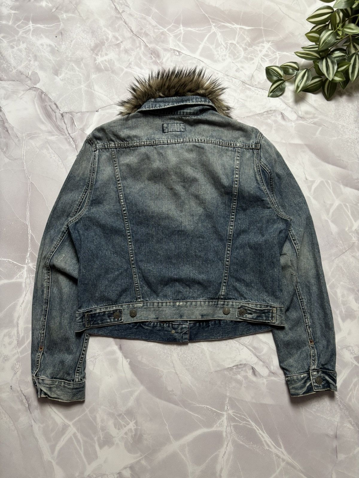 Denim & Supply Ralph Lauren × If Six Was Nine × Ralph Lauren Denim & Supply Ralph Lauren Jacket Faux Fur Collar Women XL Size XL / US 12-14 / IT 48-50 - 9 Thumbnail