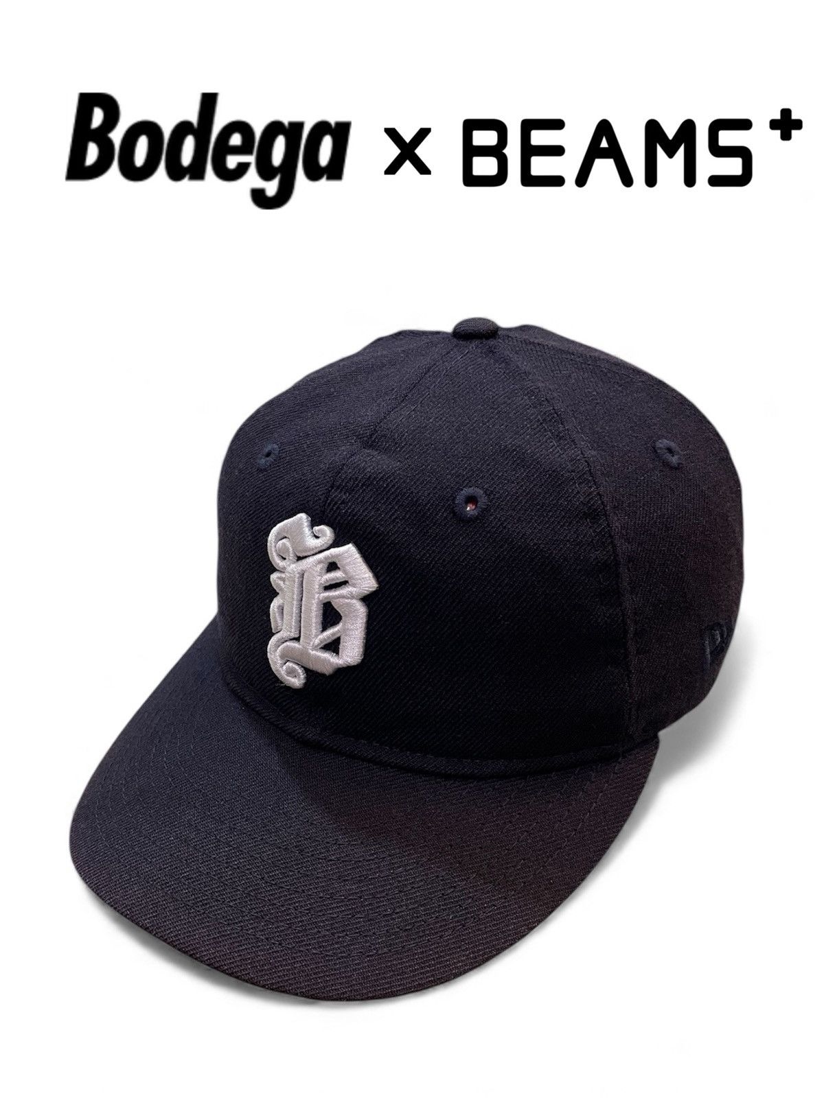 Bodega SS23 Bodega x Beams New Era Logo Hats (OSFA) Size ONE SIZE - 1 Thumbnail