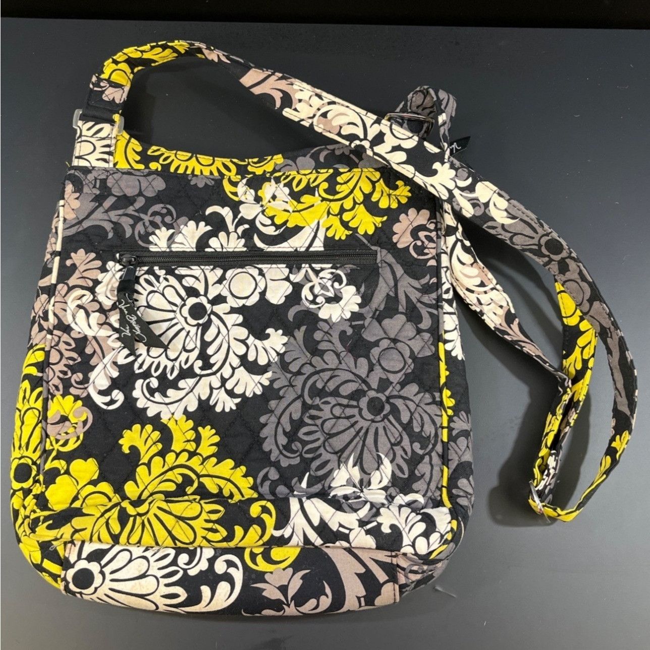Vera Bradley Vera Bradley Women's Black/Yellow Purse/Crossbody SKU 5007 Size ONE SIZE - 2 Thumbnail