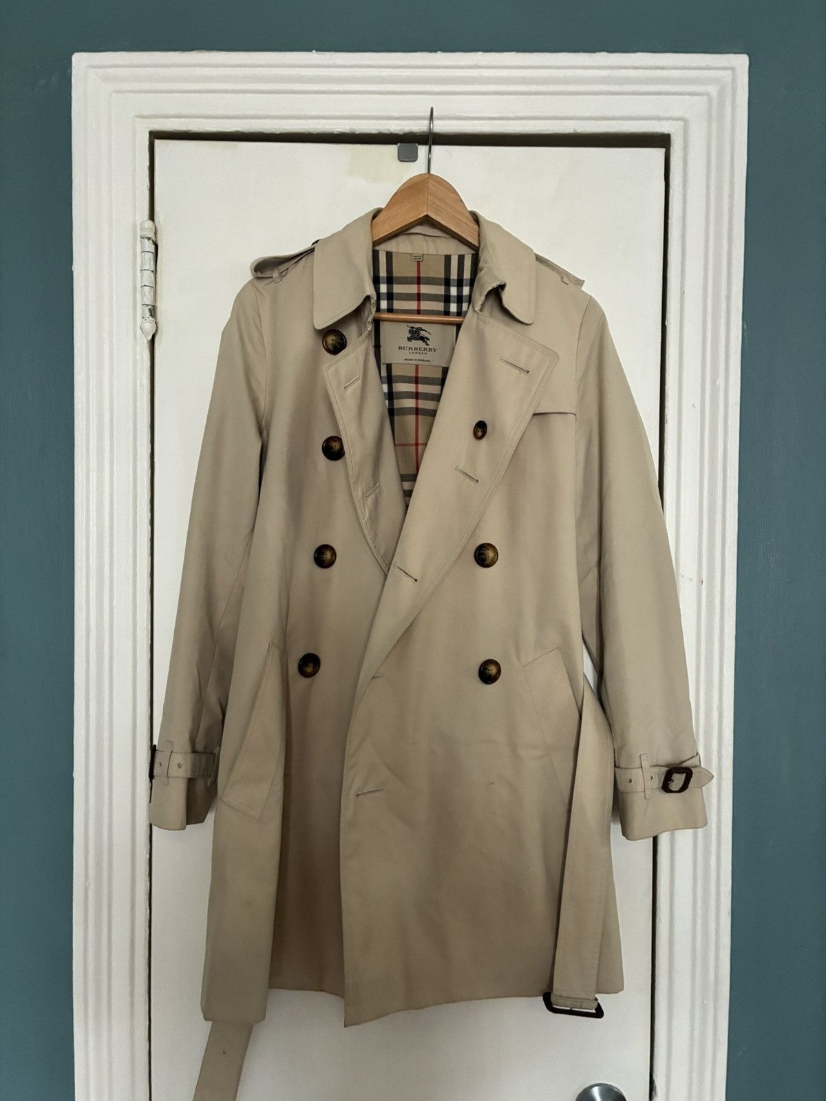 Burberry beige coat