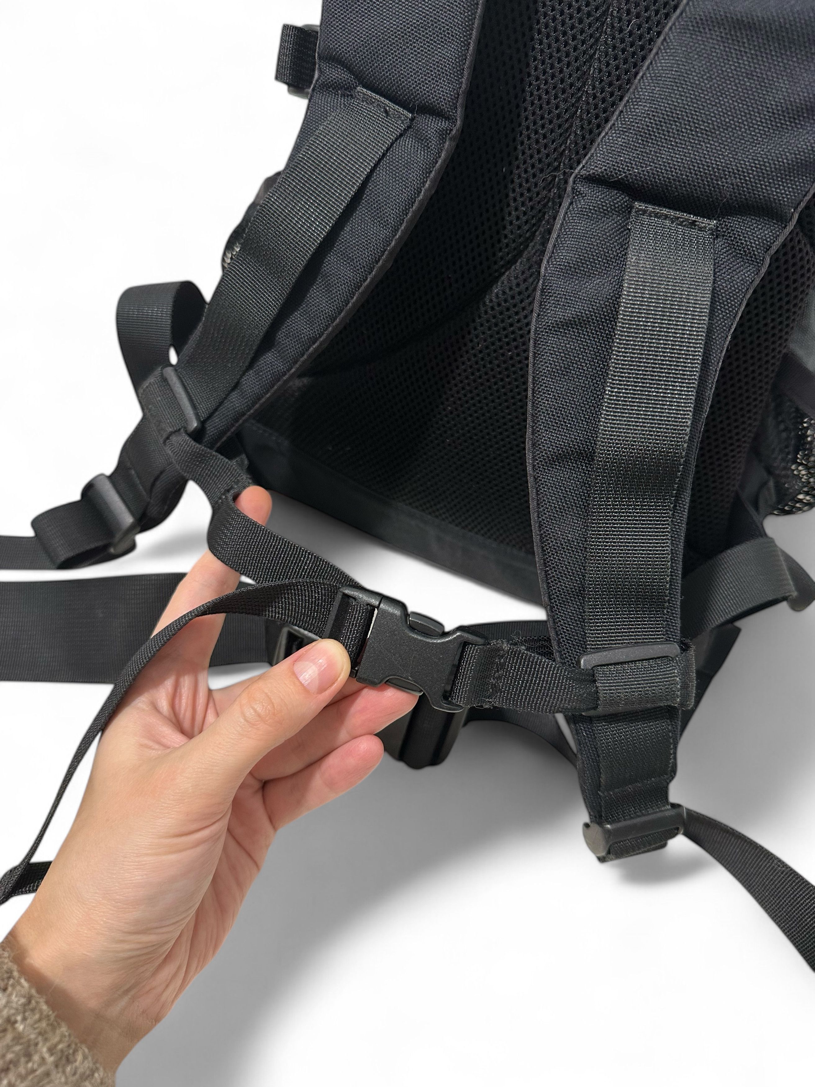 Other Bach All Black Techwear Backpack Size ONE SIZE - 6 Thumbnail