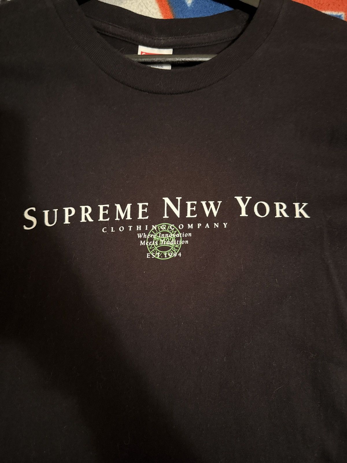 Supreme Black Supreme tee Size US L / EU 52-54 / 3 - 2 Thumbnail