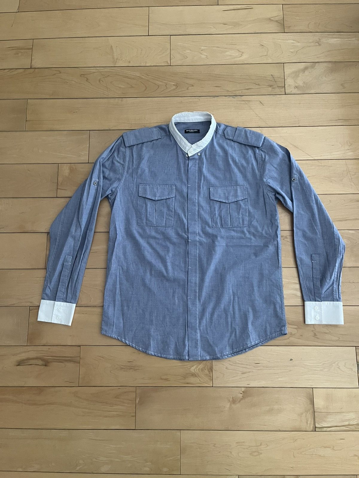 Balmain Military Officer Shirt