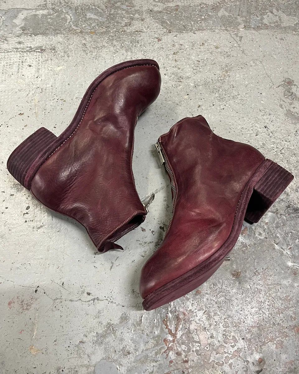 Guidi Guidi PL1 Bordeaux Horse Leather Boots Size US 8 / EU 41 - 2 Thumbnail
