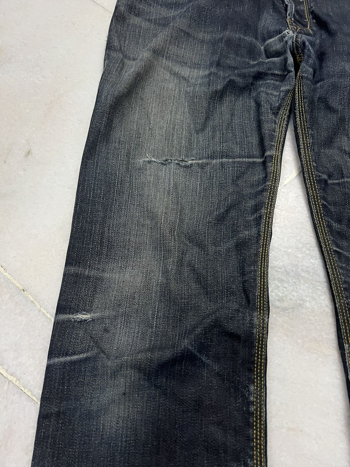 Diesel 💥Rare Diesel Industry Onijo Special Distress Jean Size US 33 - 7 Thumbnail