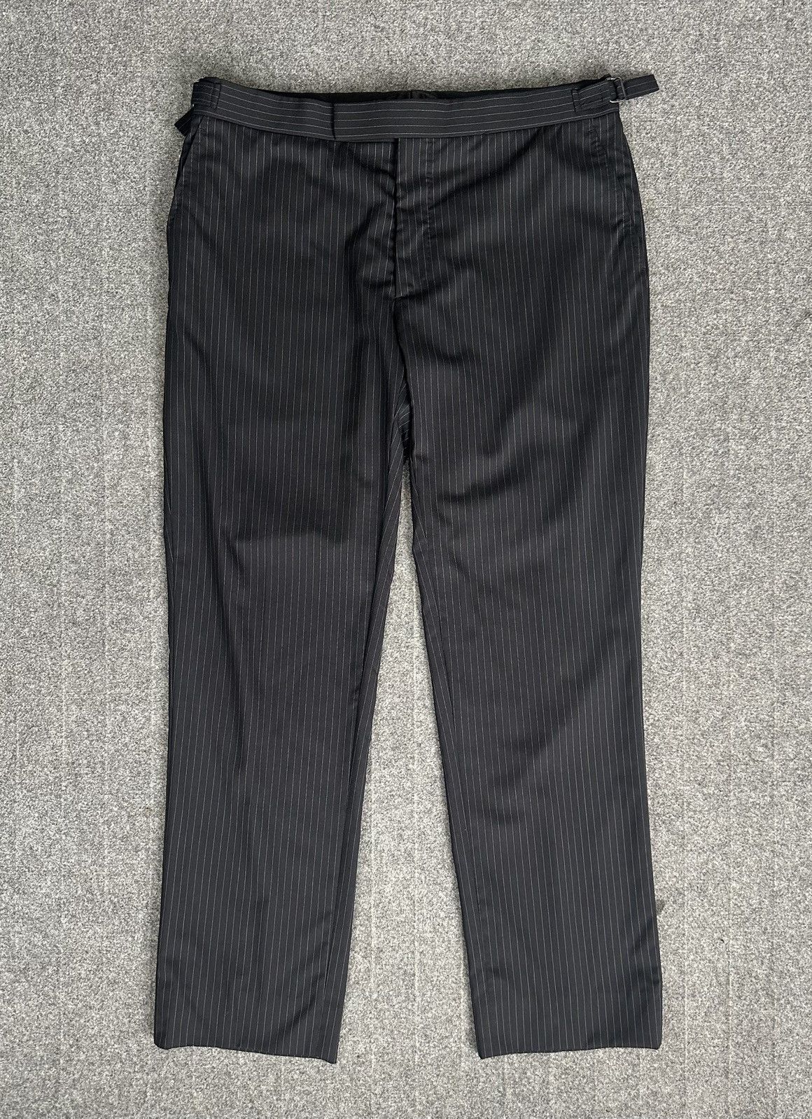 Ralph Lauren Black Label Ralph Lauren - Black Label - Austin 2B NT Pin Dot Stripes Size 42R - 3 Thumbnail