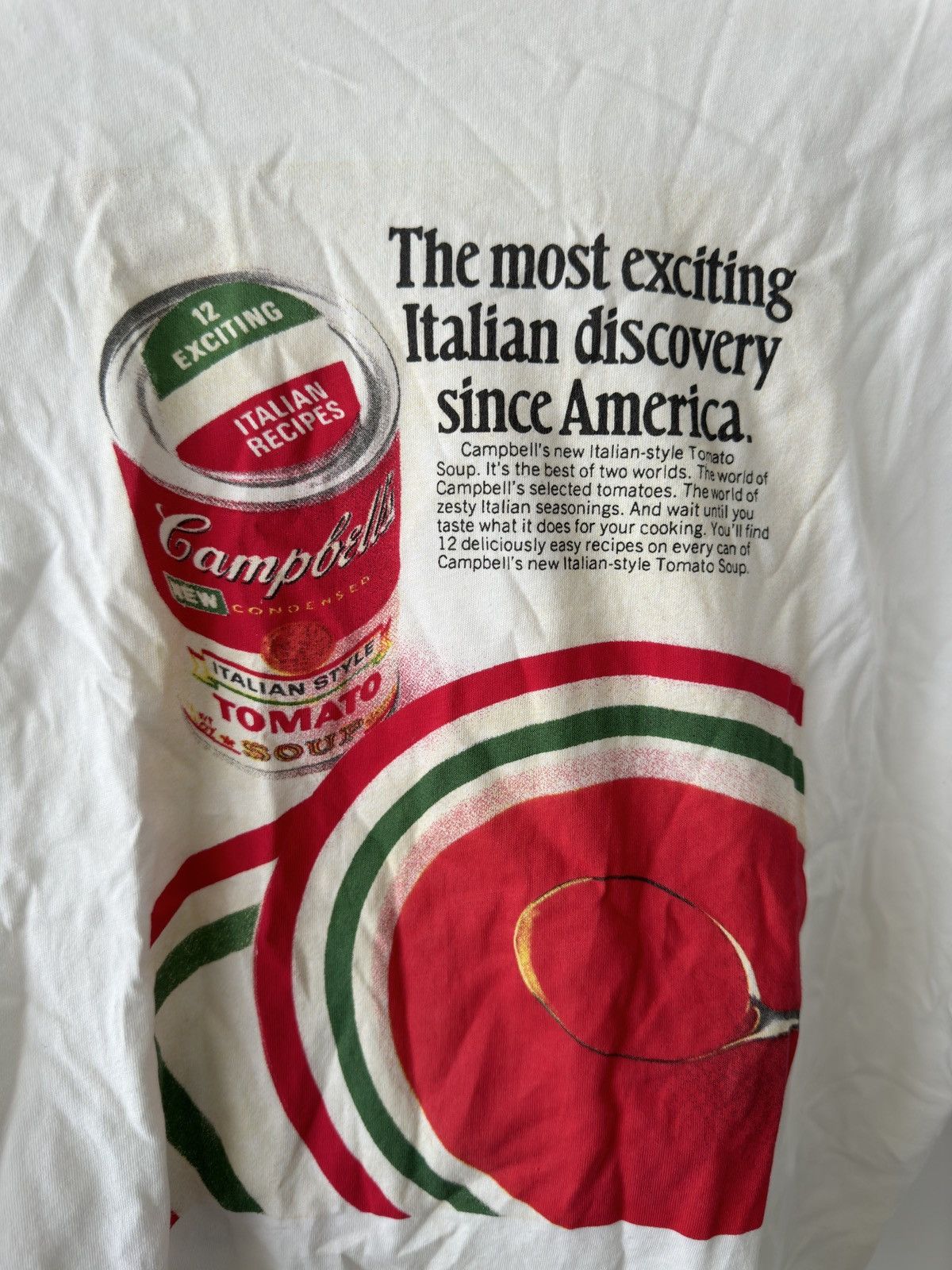 Dolce & Gabbana D&G Campbell Soup Tee Size US L / EU 52-54 / 3 - 2 Thumbnail