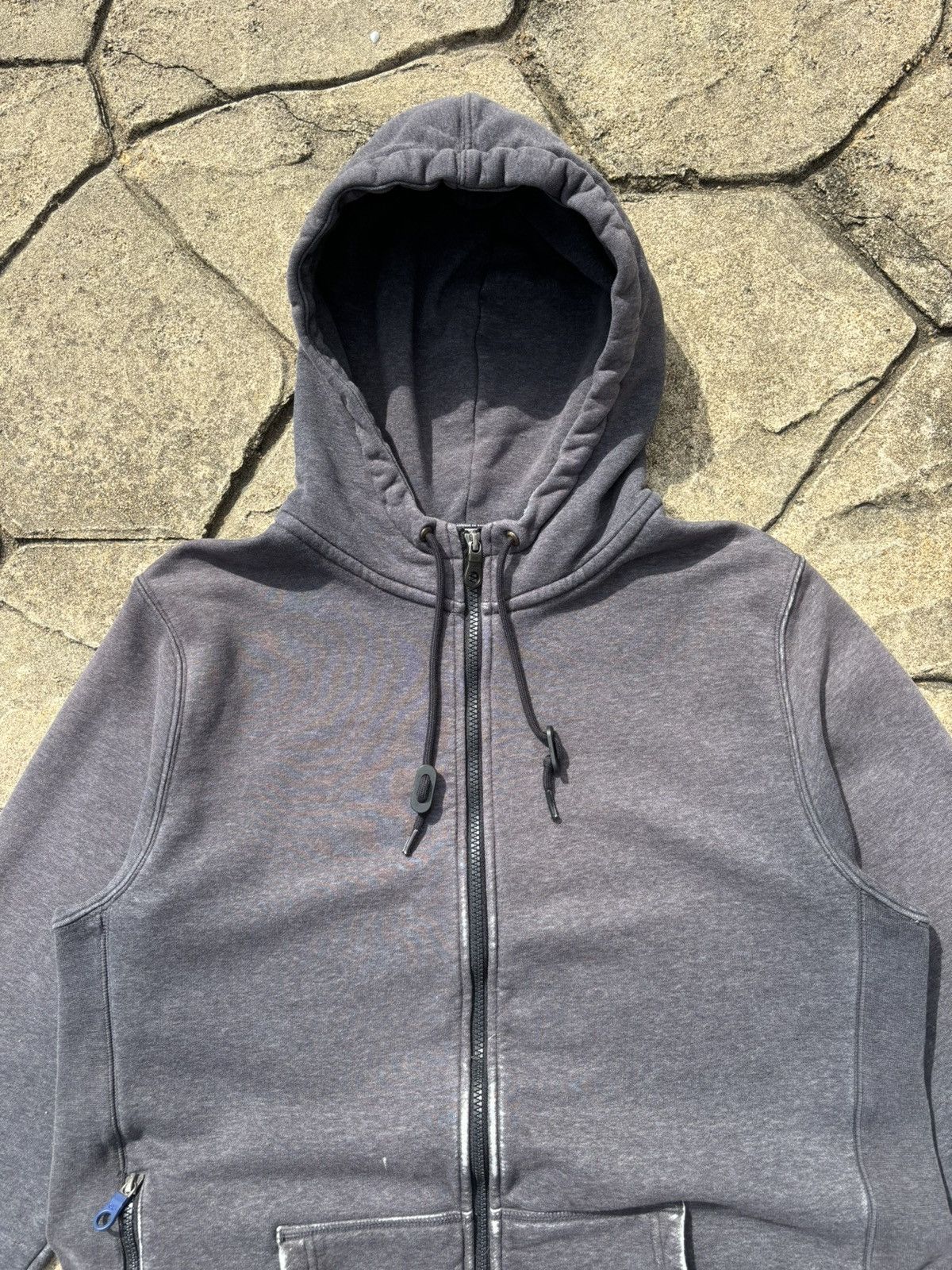 Nike × Vintage Y2K Nike 6.0 Casual Zip Up Hoodie Size US XL / EU 56 / 4 - 4 Thumbnail