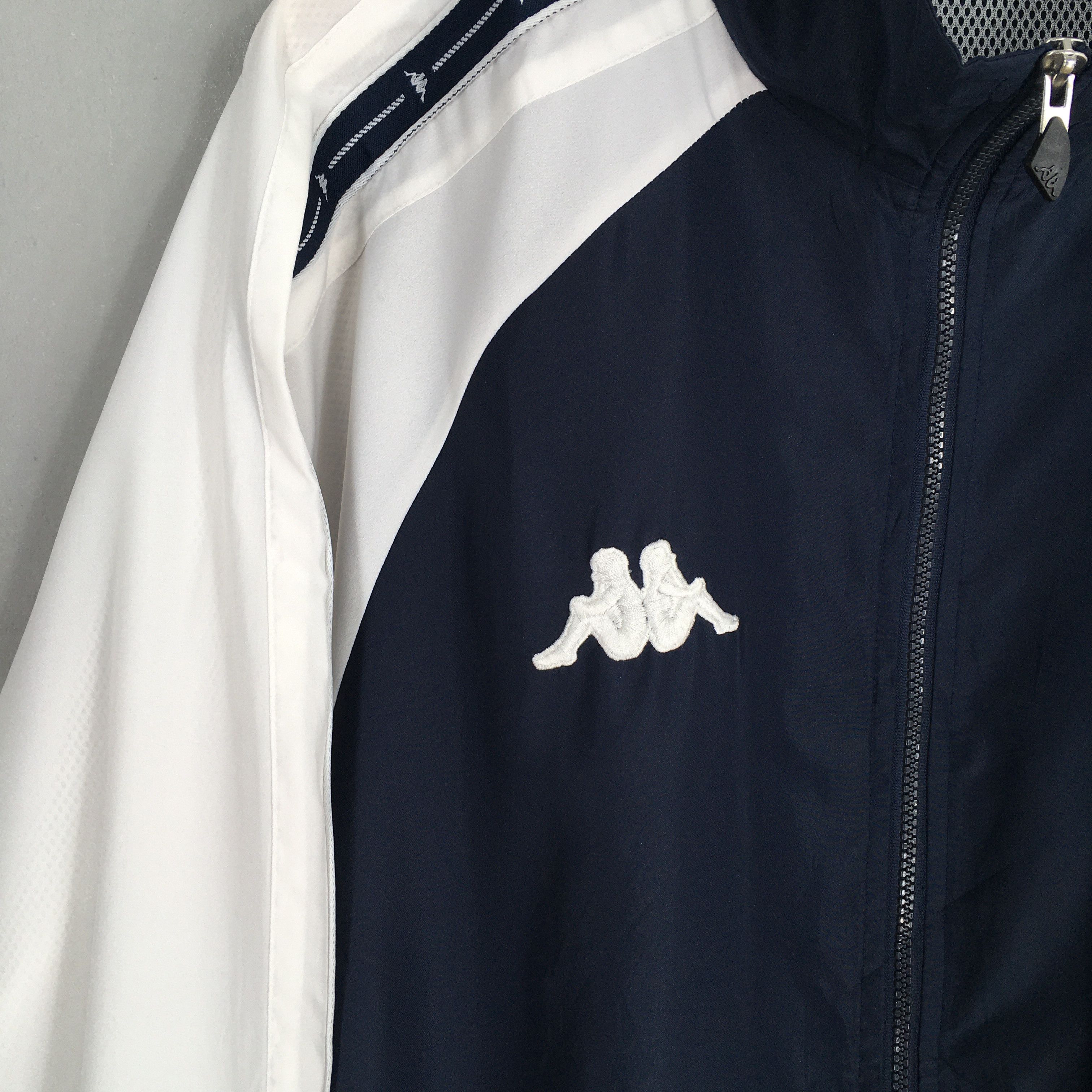 Kappa Vintage Kappa Sport Italia Blue Jacket Windbreaker Large Size US L / EU 52-54 / 3 - 7 Thumbnail