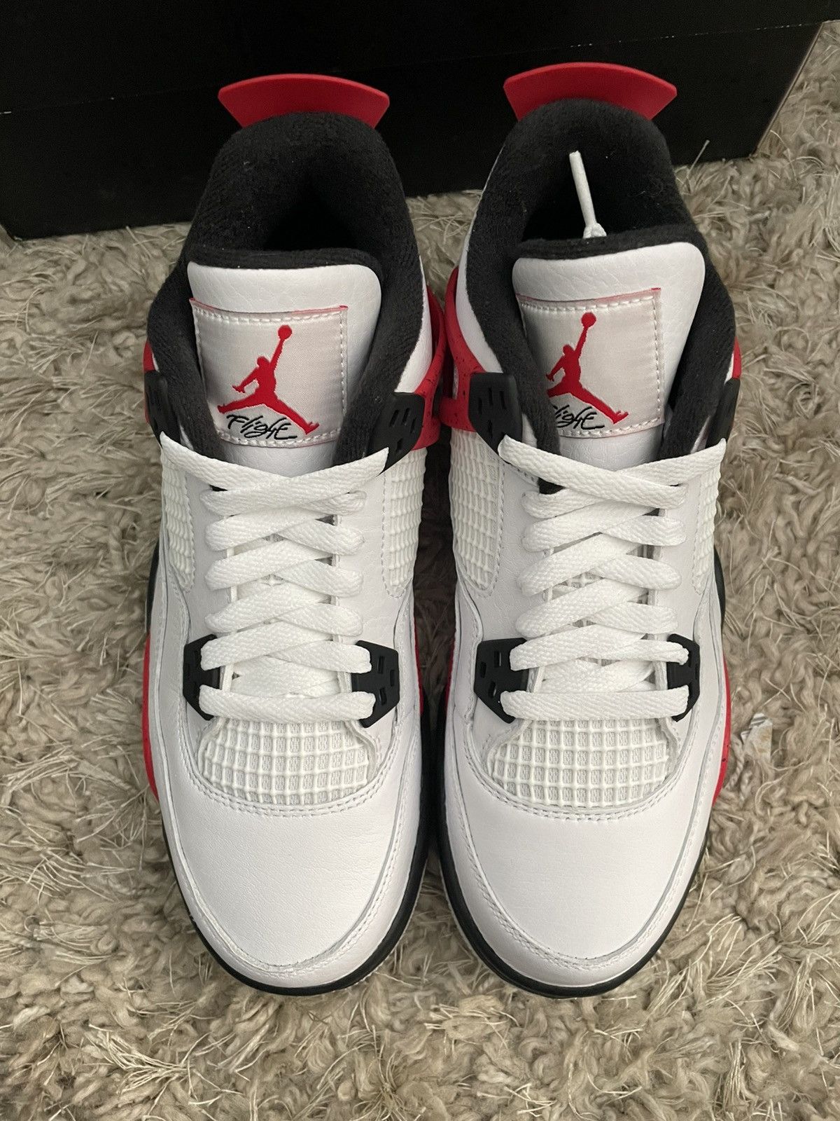 Jordan Brand Jordan 4 Red Cement Size US 6 / EU 39 - 5 Thumbnail