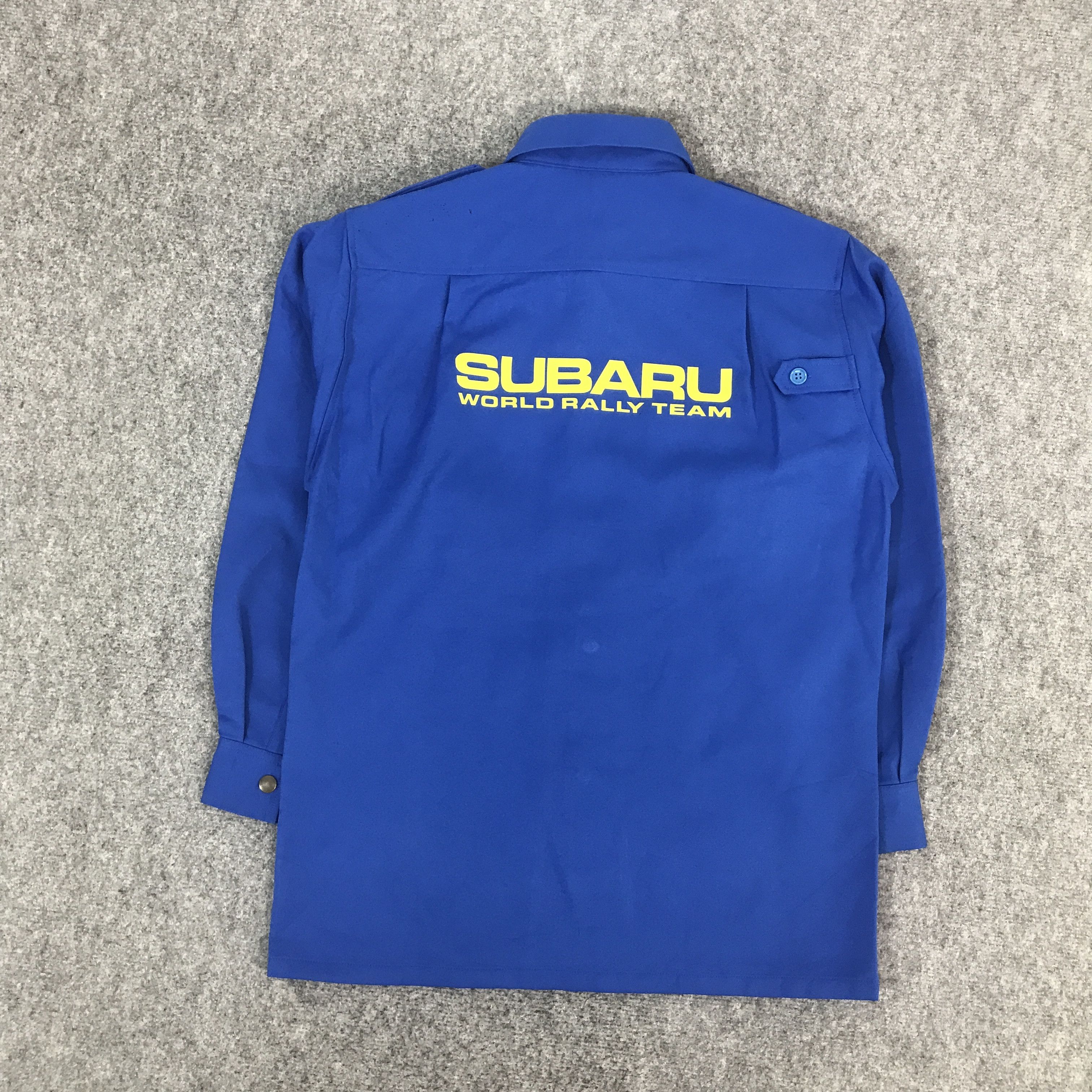 SUBARU WORLD RALLY TEAM RACING SNAP BUTTON JACKET