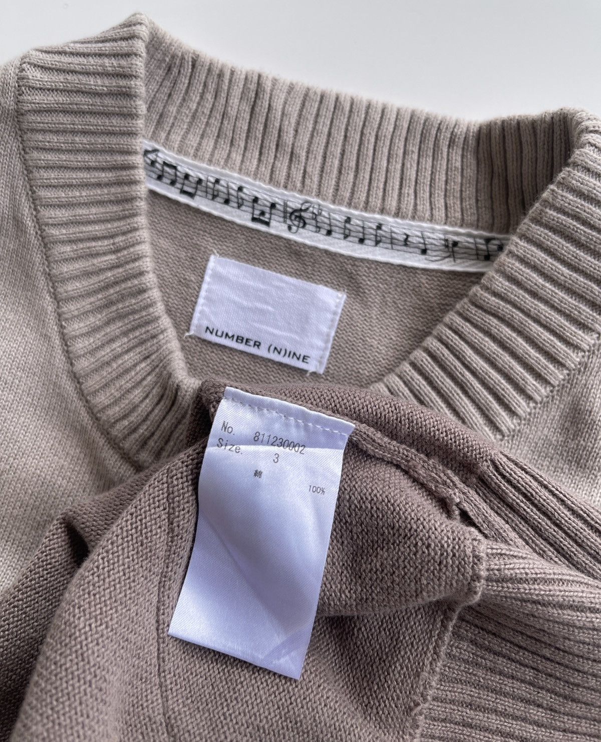 Number (N)ine Number Nine Oversize Asymmetric Patchwork Avantgarde Knit Size US M / EU 48-50 / 2 - 9 Thumbnail