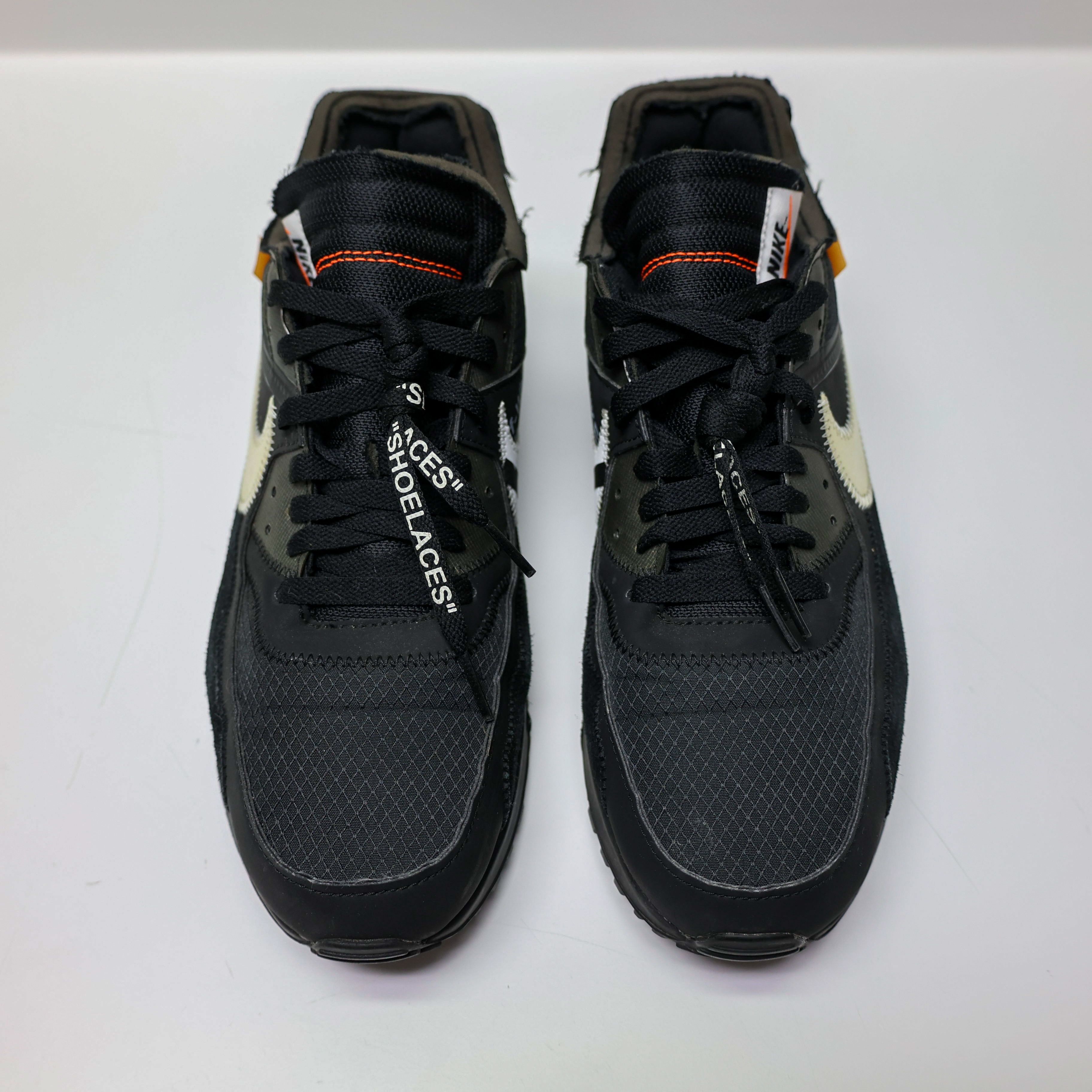 Nike × Off-White Off White x Air Max 90 - Black Size US 11 / EU 44 - 3 Thumbnail