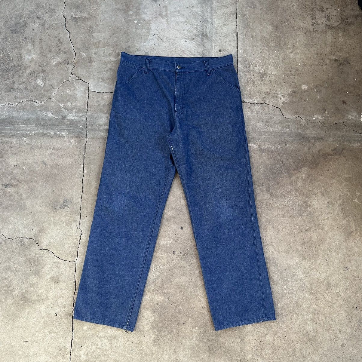 Carhartt × Vintage Vintage Carhartt Simple Denim Work Pants Size US 38 / EU 54 - 5 Thumbnail