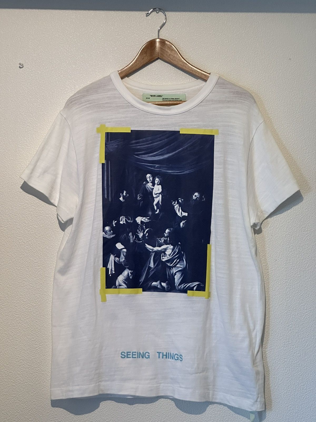 Off-White Caravaggio Tee Size US M / EU 48-50 / 2 - 1 Thumbnail